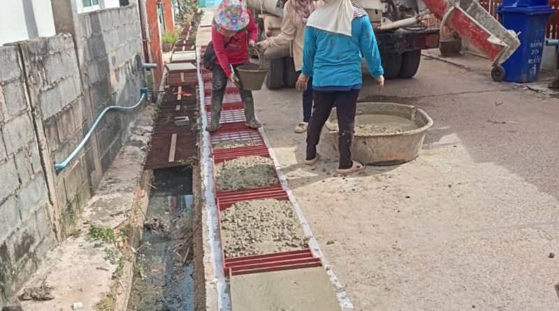 โครงการปรับปรุงฝาคลองระบายน้ำ ประจำปีงบประมาณ 2567