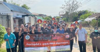กิจกรรมเดินรณรงค์และล้างถนน เพื่อลดฝุ่น PM2.5 ประจำปี 2569 วันที่ 13 มีนาคม 2569 ในพื้นที่เทศบาลตำบลน้ำคำใหญ่ อำเภอเมืองยโสธร จังหวัดยโสธร